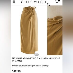 Brand new size medium chicwish skirt with tags